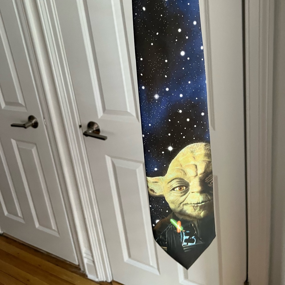 Ralph Marlin Star Wars Yoda Tie